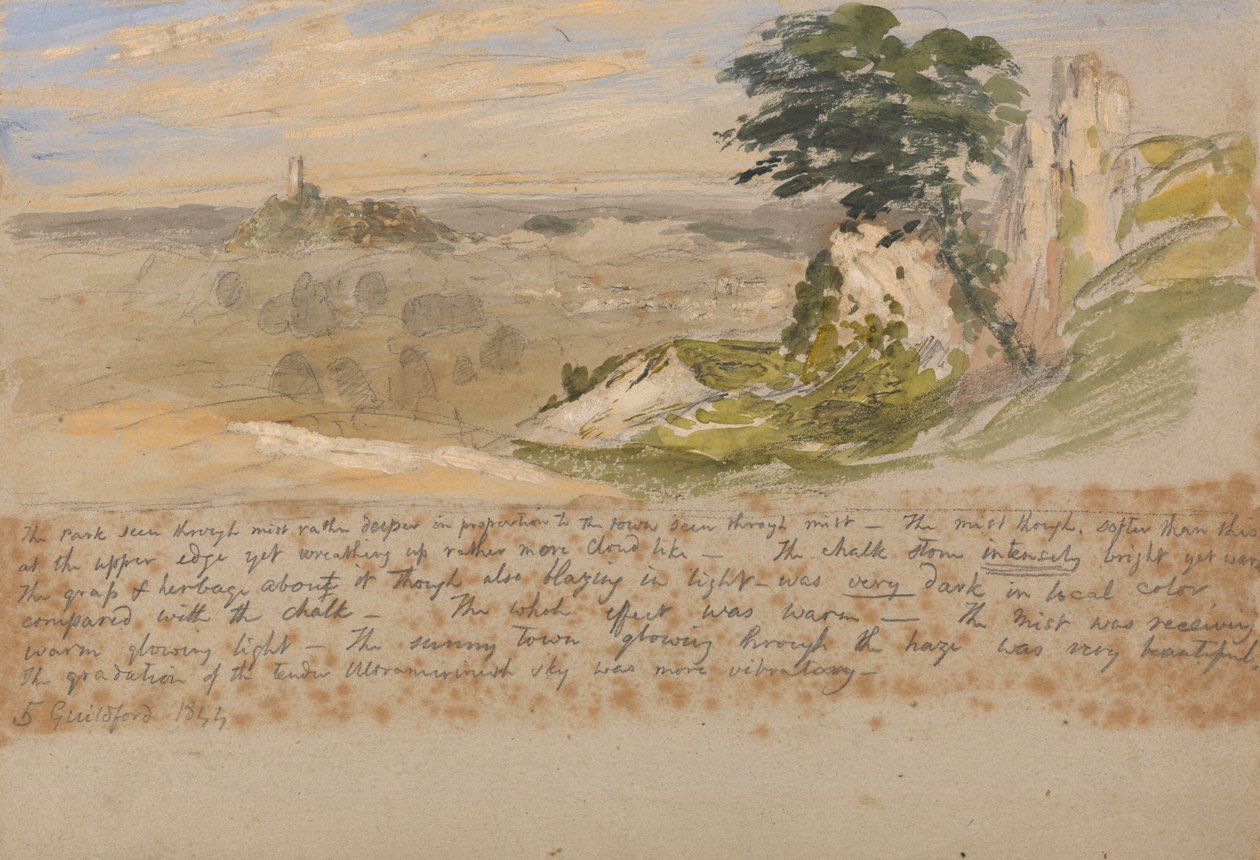 Guildford od Samuel Palmer