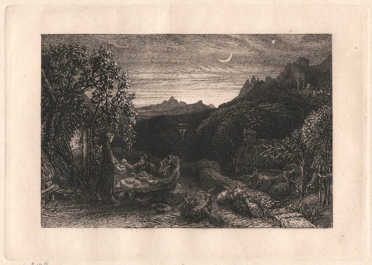Homeward Star od Samuel Palmer