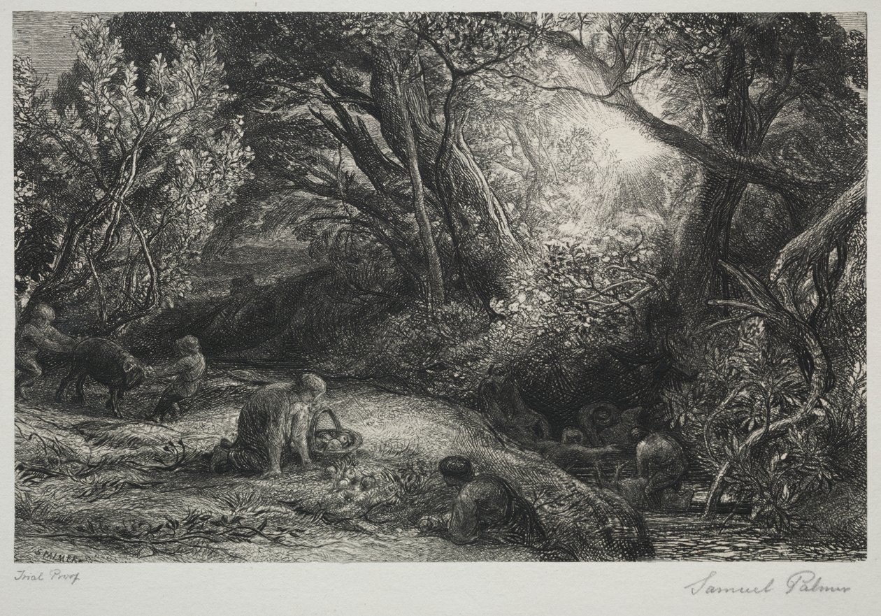 Ráno života od Samuel Palmer