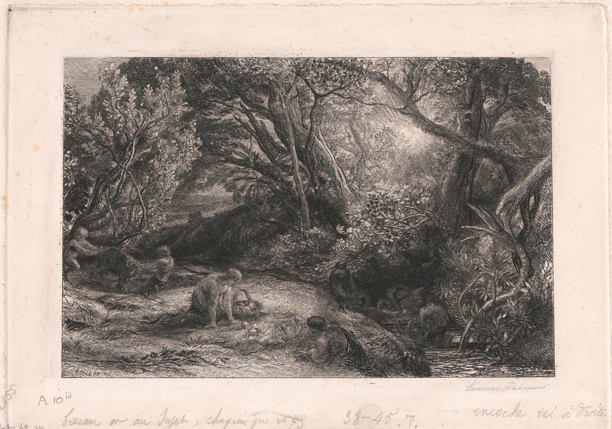 Ráno života od Samuel Palmer