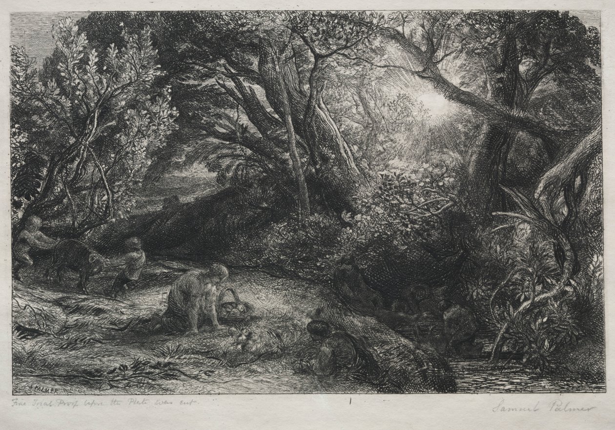 Ráno života, 1860-1861. od Samuel Palmer