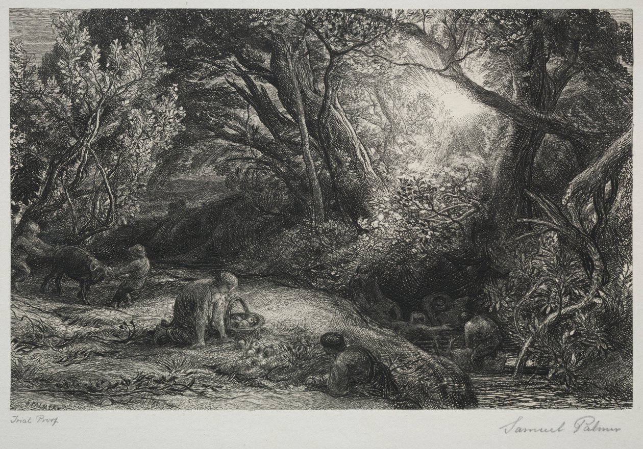 Ráno života, 1860-1861. od Samuel Palmer