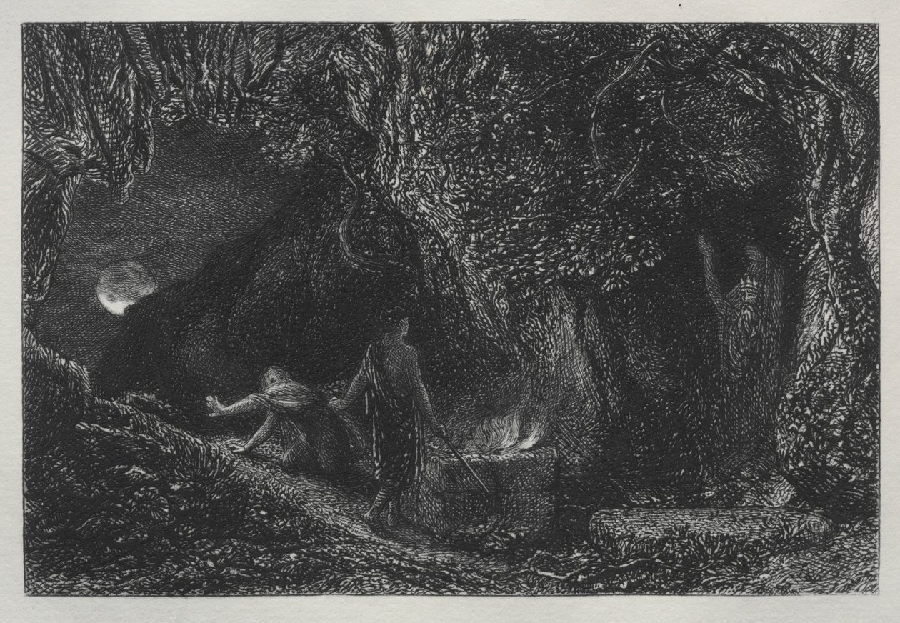 Hrob, 1883. od Samuel Palmer