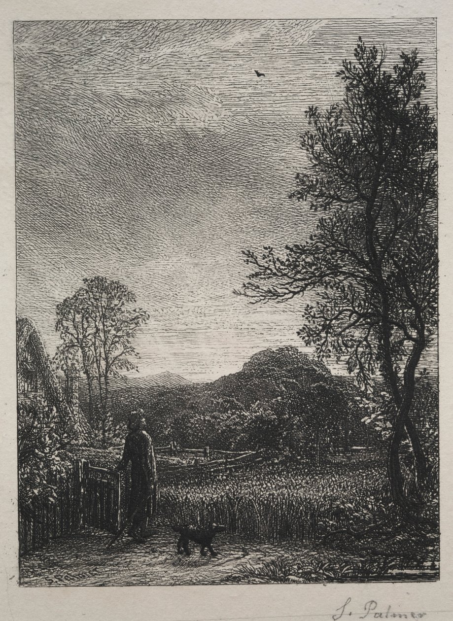 Mrakoplaš, 1850. od Samuel Palmer