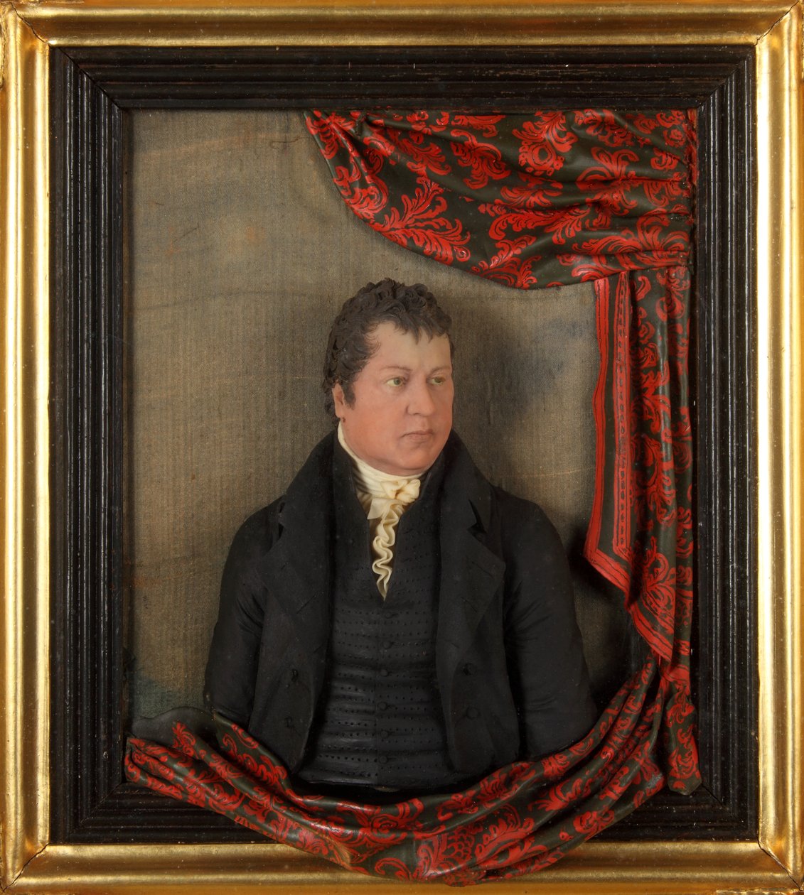 Portrét Williama Cowdroye, kolem roku 1810 (vosk) od Samuel Percy