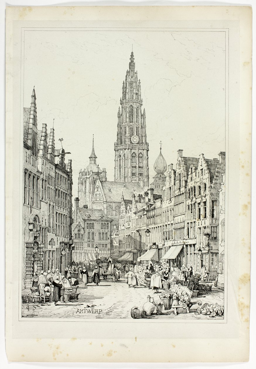 Antverpy od Samuel Prout