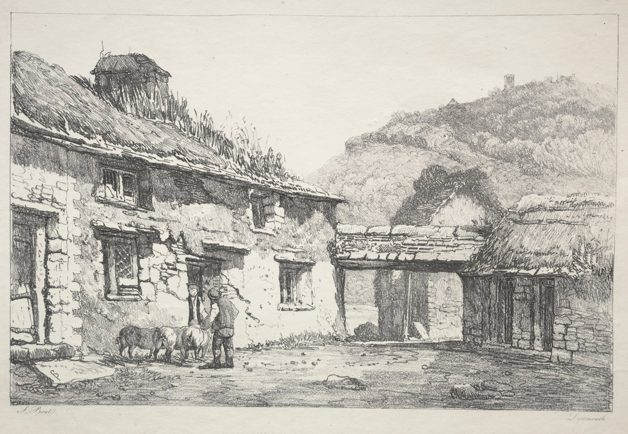 Lynmouth od Samuel Prout