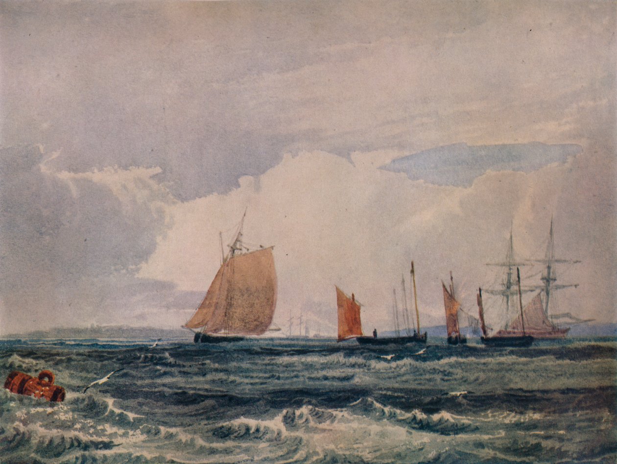 Z Plymouthu, c1827 od Samuel Prout
