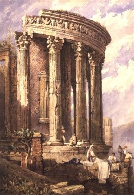 Tivoli, Chrám Sibyly od Samuel Prout