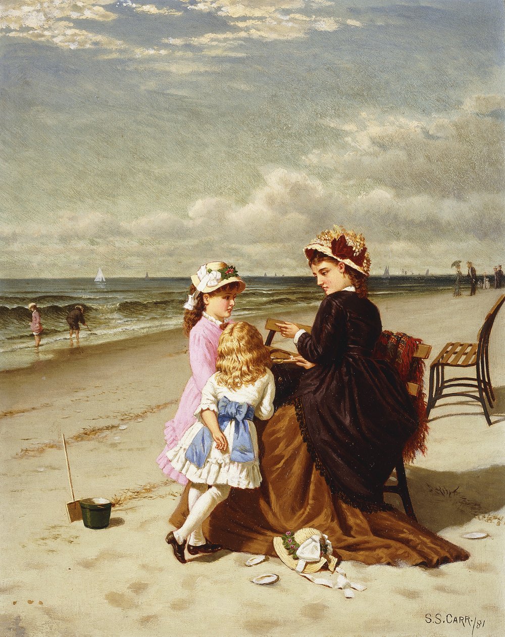 Na pobřeží, 1881 od Samuel S. Carr