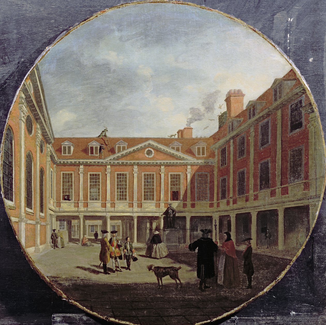 Nemocnice sv. Tomáše, c.1748 od Samuel Wale