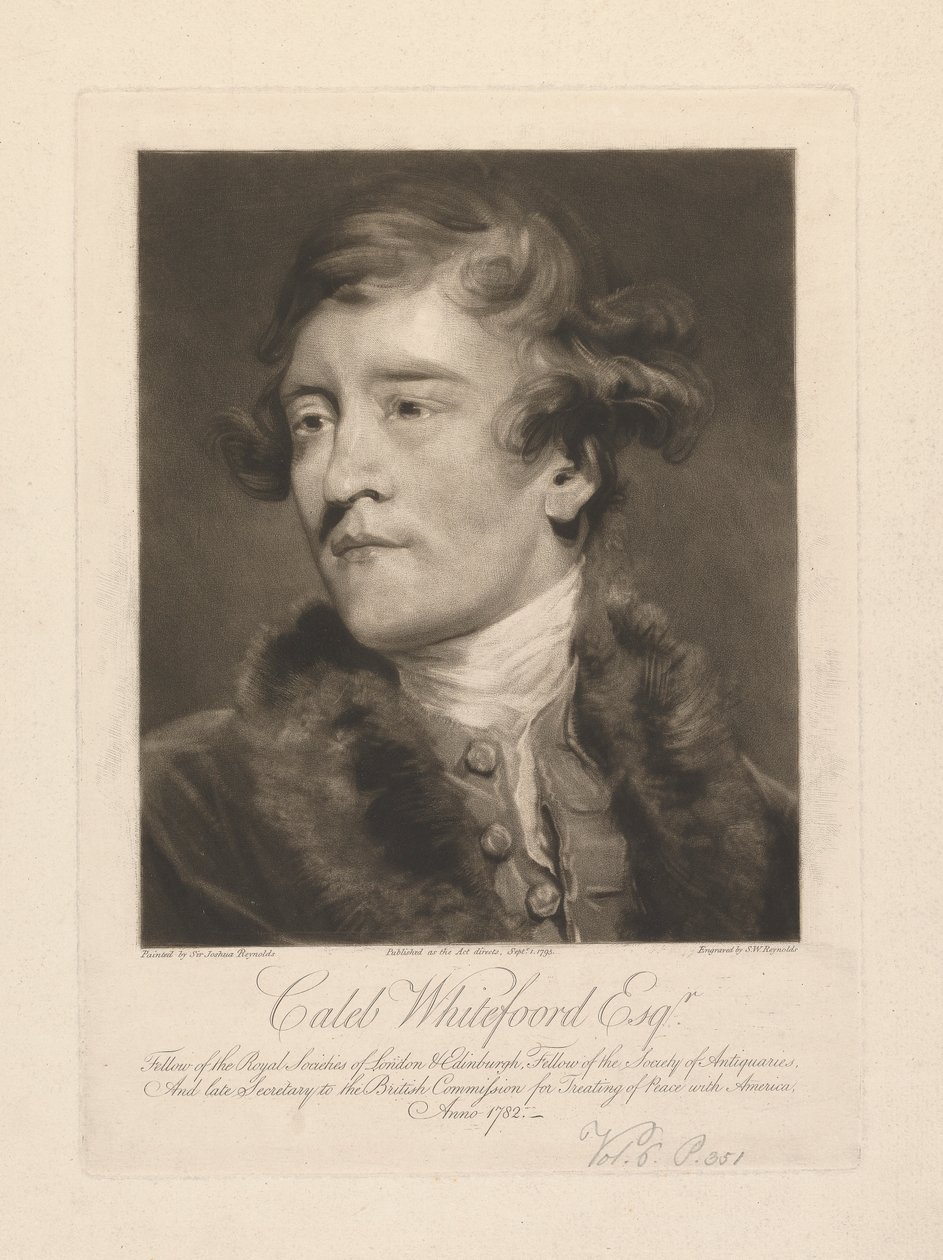 Caleb Whitefoord Esq. od Samuel William Reynolds