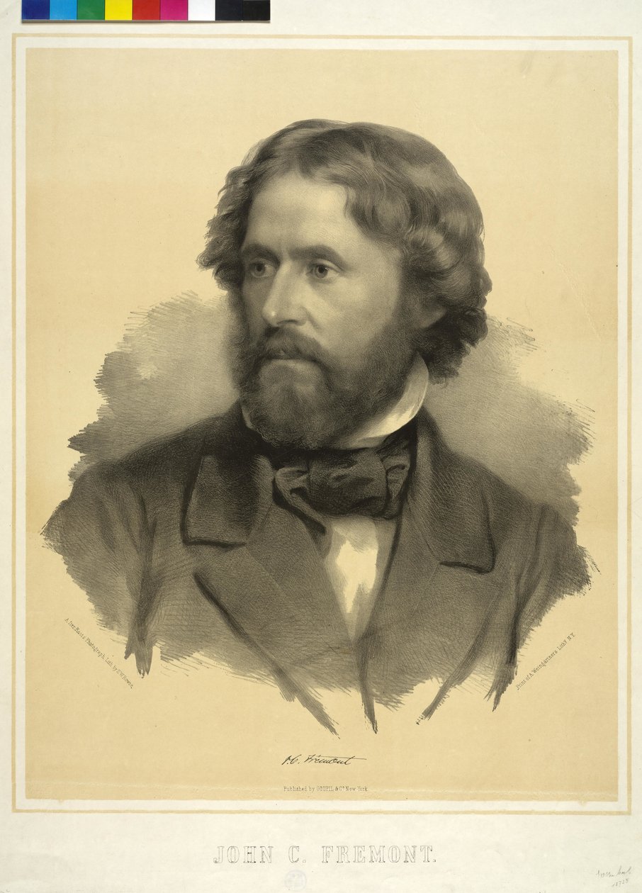 John C. Fremont od Samuel Worcester Rowse