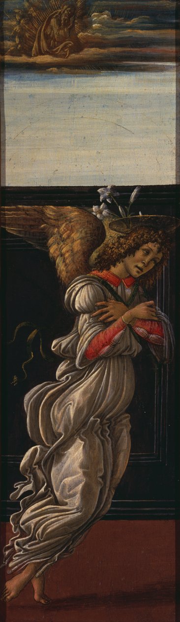 archanděl Gabriel od Sandro Botticelli