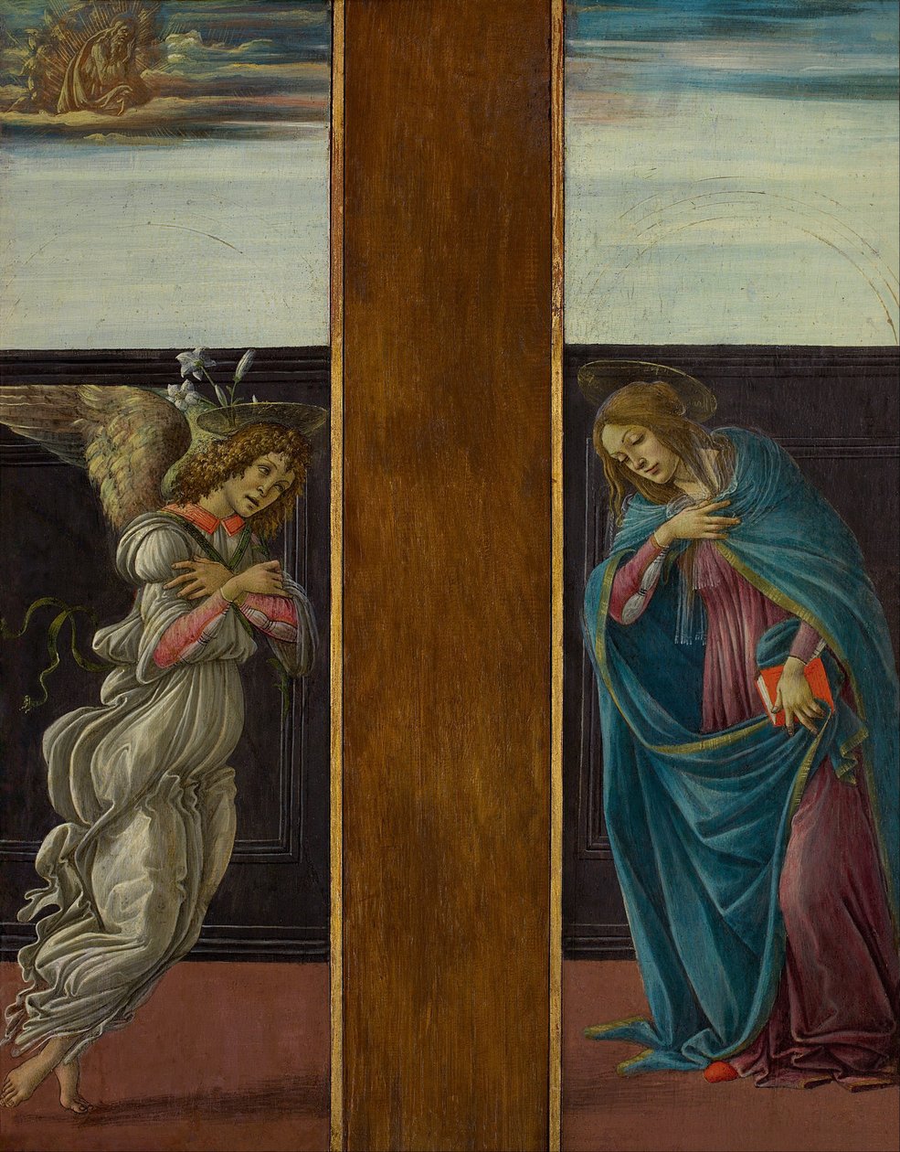 Zvěstování od Sandro Botticelli