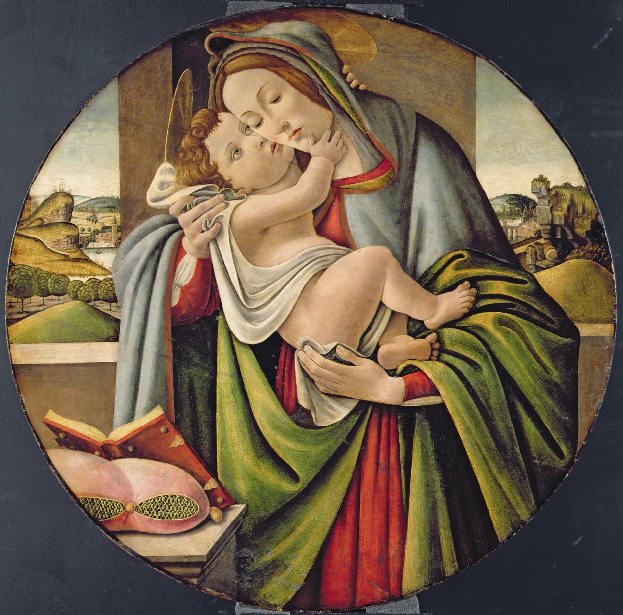 Madonna a dítě od Sandro Botticelli