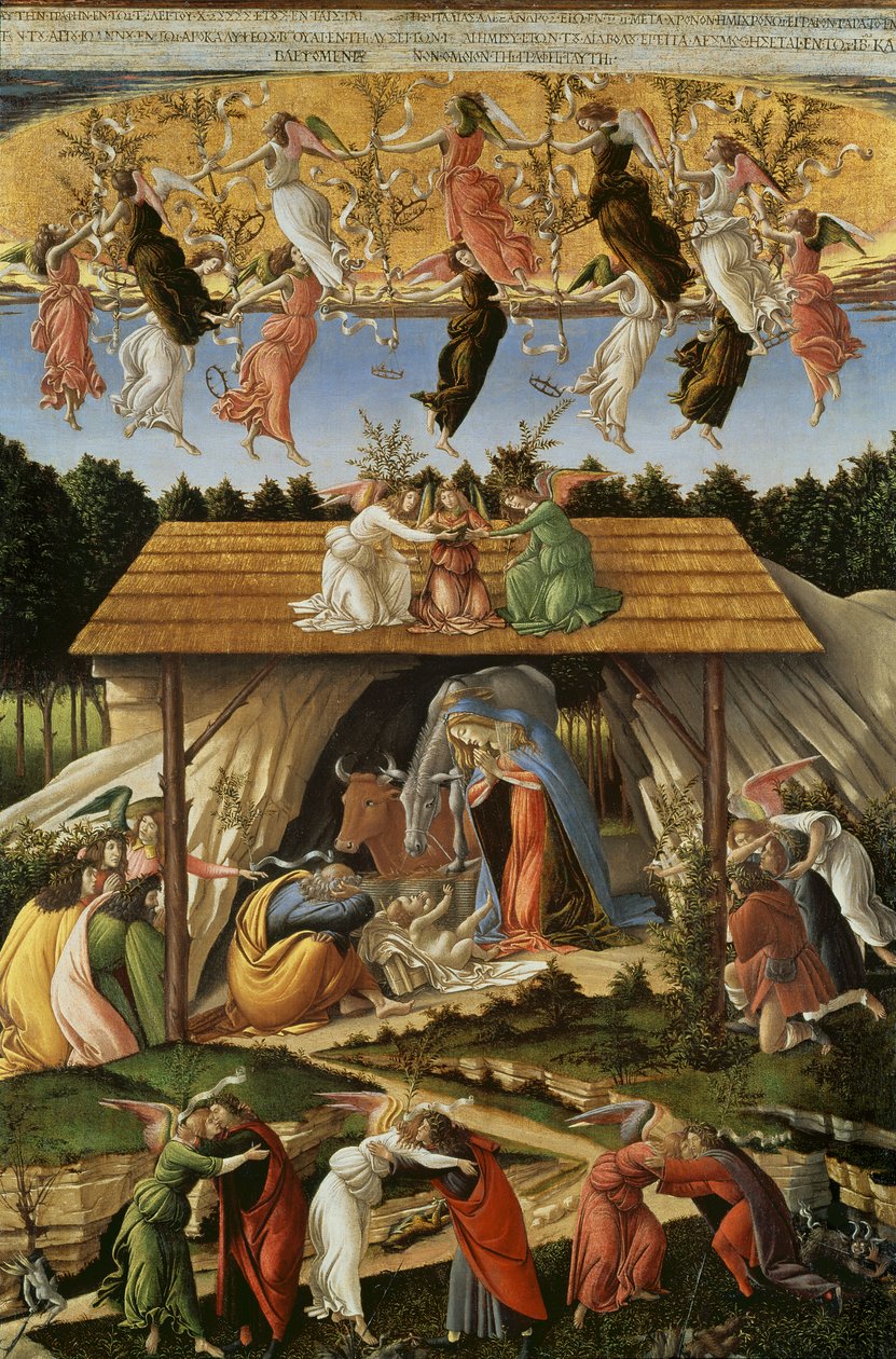Mystické zrození, 1500 od Sandro Botticelli