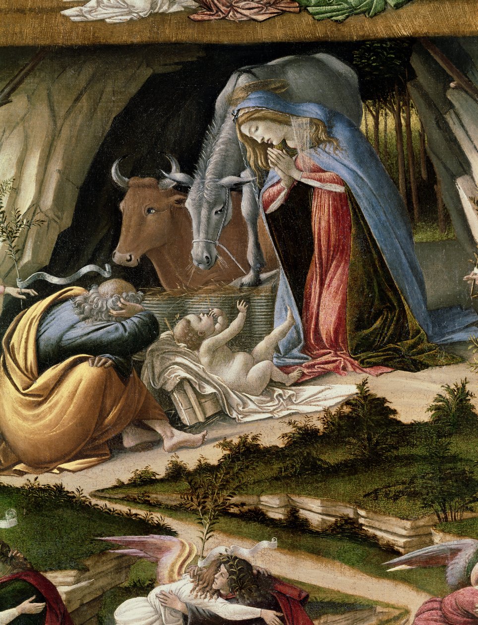 Mystické zrození, 1500 od Sandro Botticelli