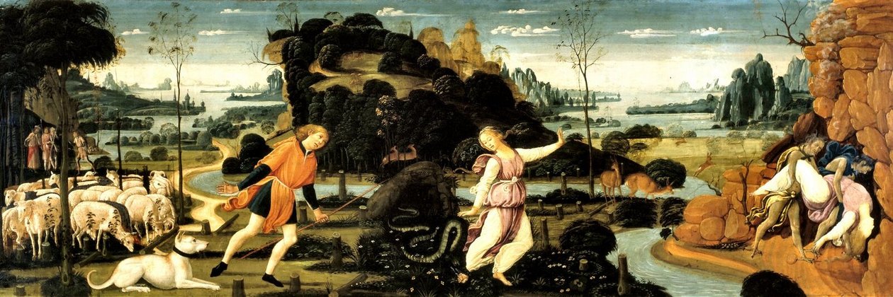 Orpheus a Eurydice od Sandro Botticelli