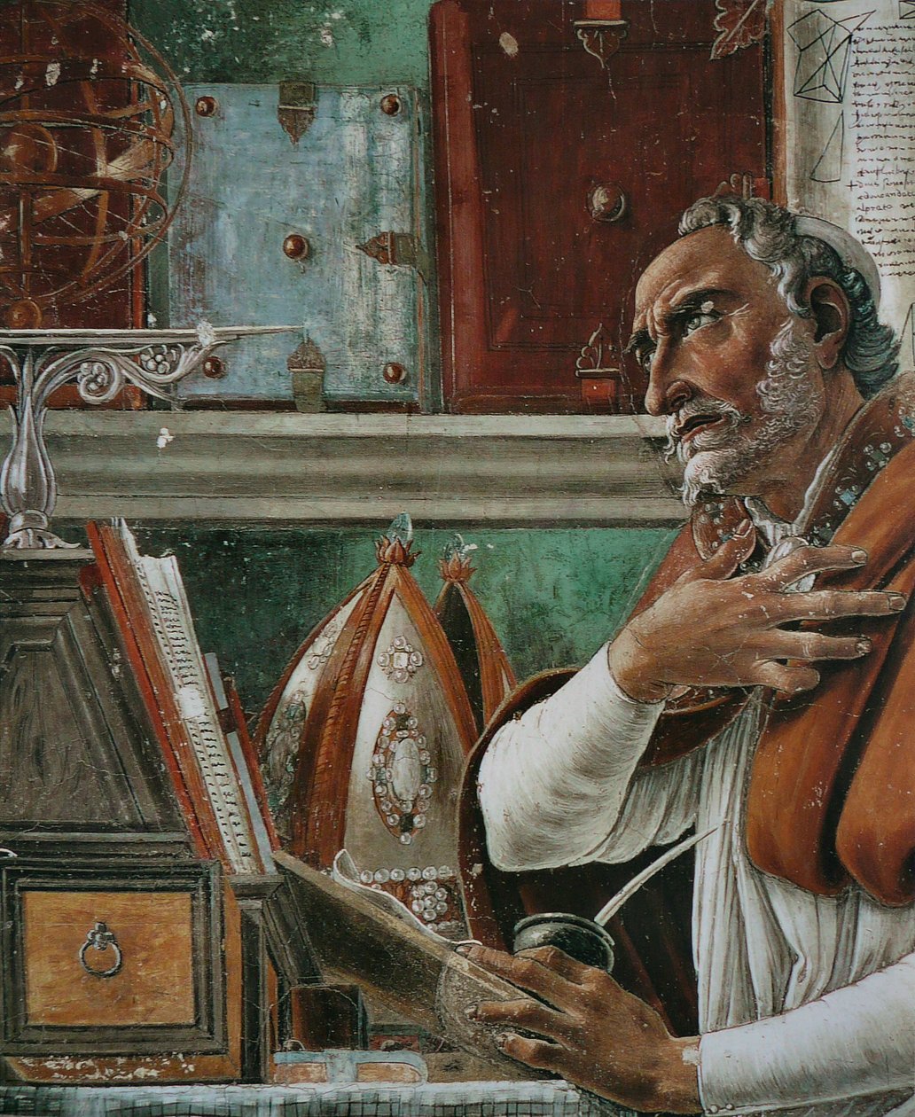 Svatý Augustin 1 od Sandro Botticelli