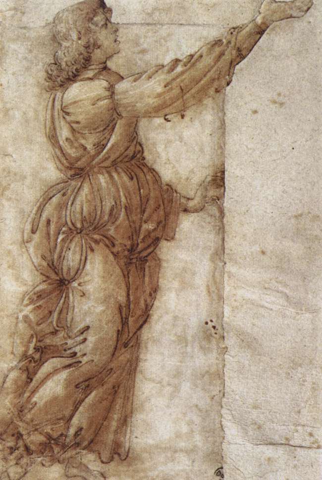 Anděl Sandro od Sandro Botticelli