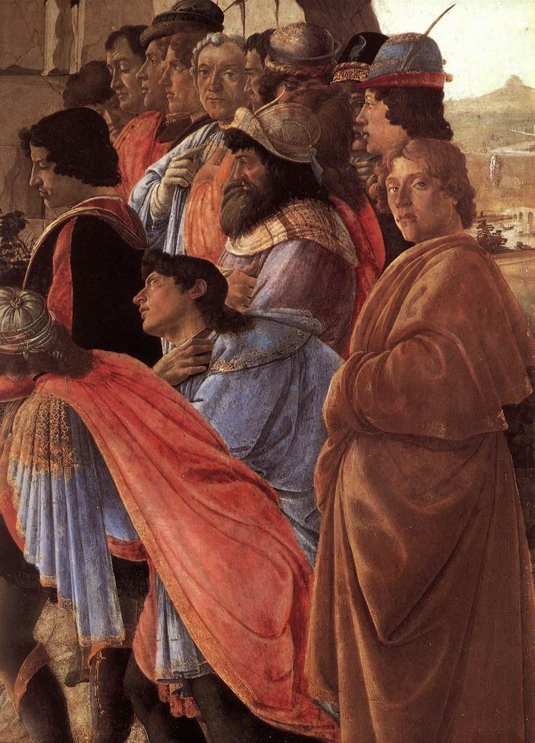 Klanění tří králů od Sandro Botticelli