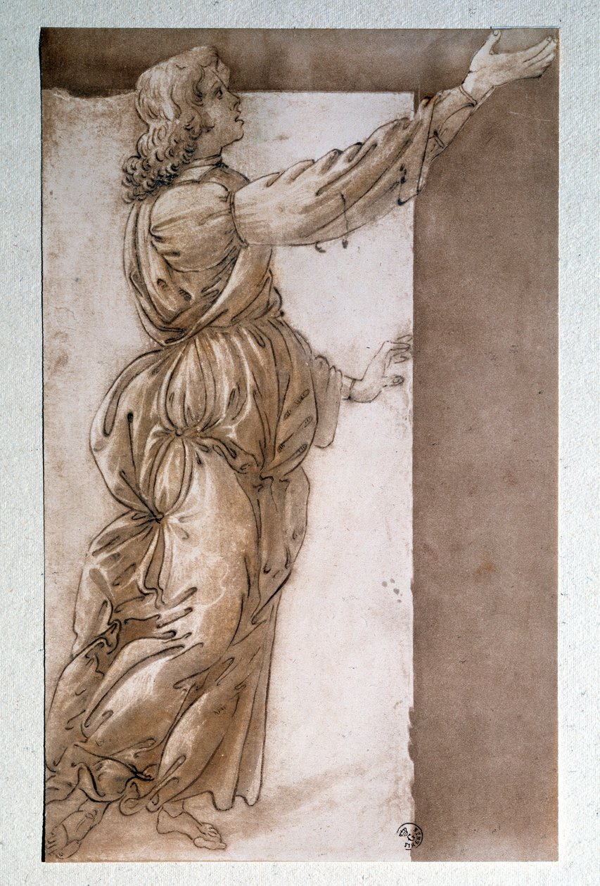 Anděl (kresba od Sandro Botticelli
