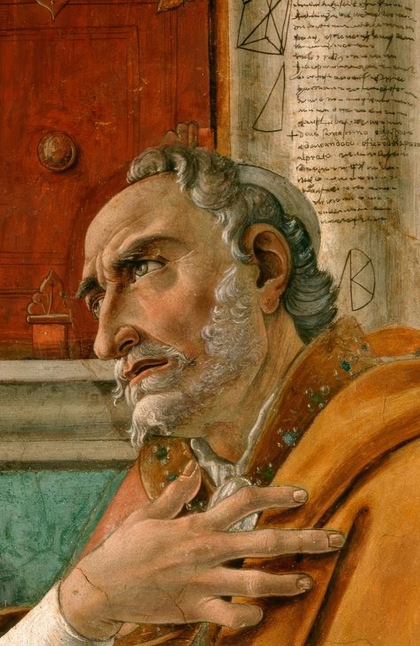 Svatý Augustin od Sandro Botticelli