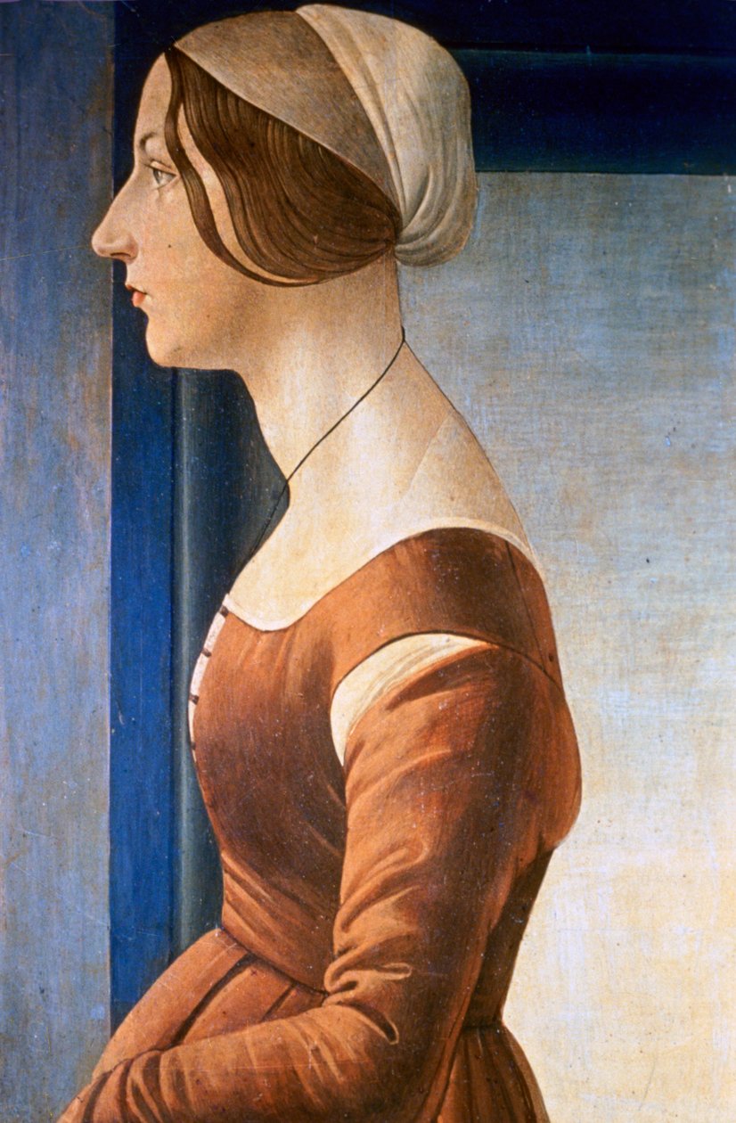 Krásná Simonetta, 1475 od Sandro Botticelli