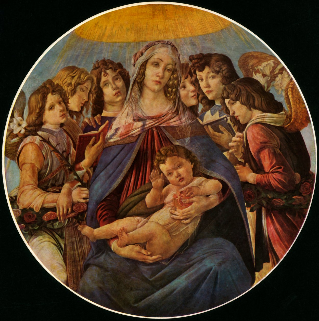 Madona z granátového jablka, c1487, 1937. od Sandro Botticelli