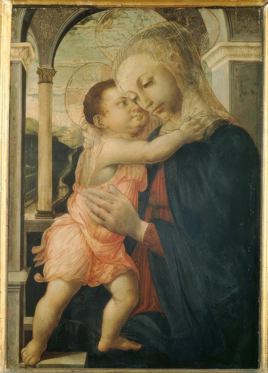 Marie s dítětem od Sandro Botticelli