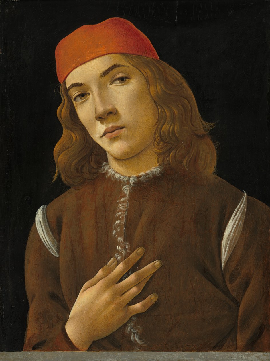 Portrét mládí, c. 14821485. od Sandro Botticelli
