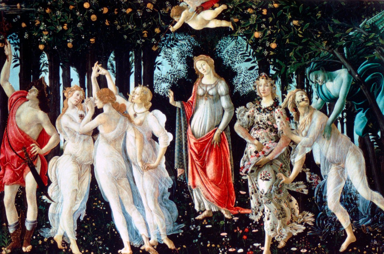 Primavera, c1478 od Sandro Botticelli