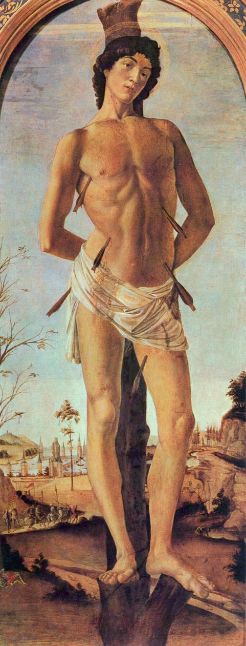 Svatý Šebestián, 1474. od Sandro Botticelli