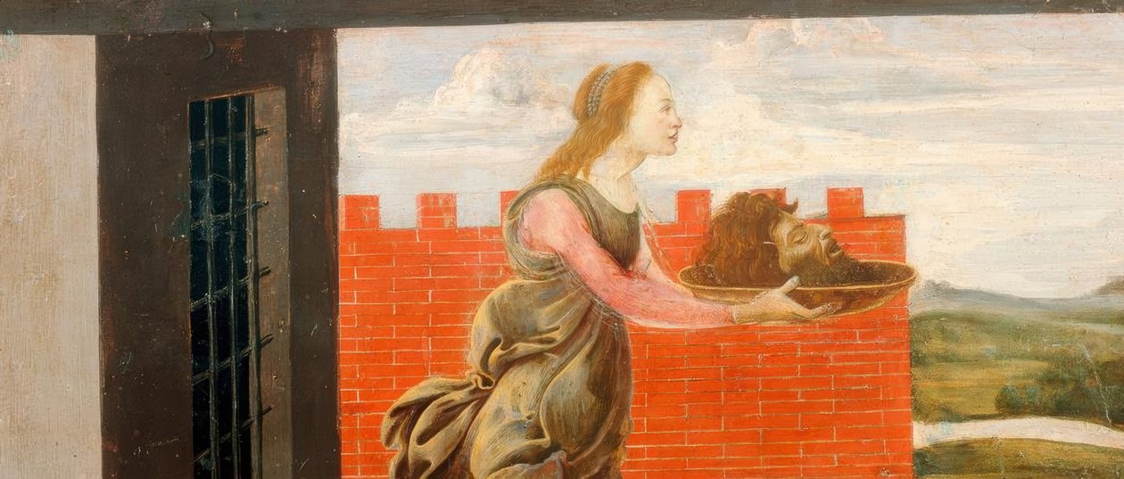 Salome s hlavou Jana Křtitele od Sandro Botticelli