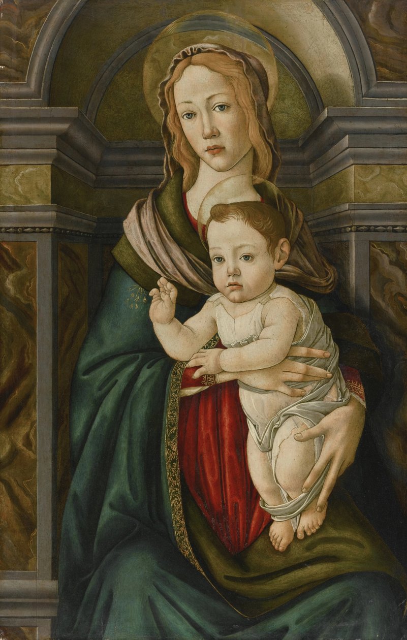 Madona s dítětem od Sandro Botticelli