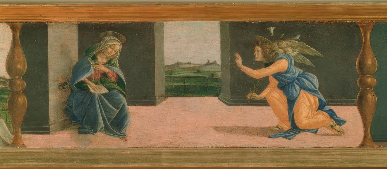 Zvěstování od Sandro Botticelli