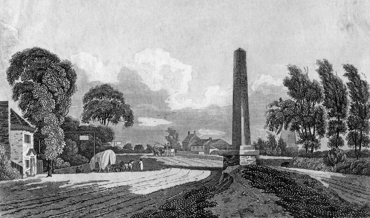 Hadley Highstone, poblíž Barnet, 1805. od Sands