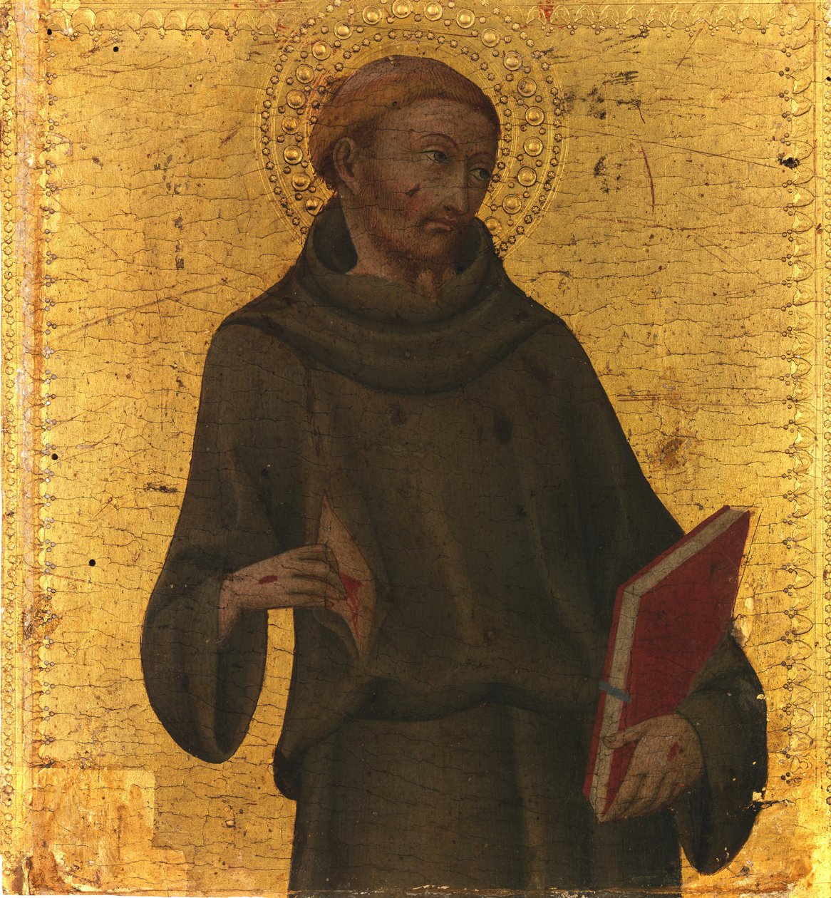 Svatý František, 50. léta 14. století. od Sano di Pietro