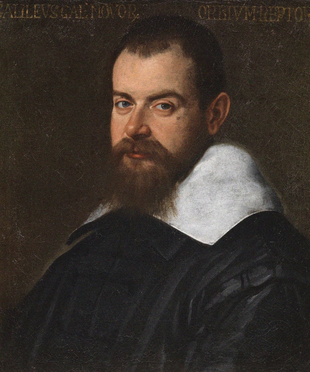 Portrét Galileo Galilei, 1601. od Santi di Tito