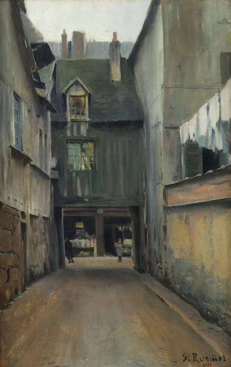 Carrer de Rouen od Santiago Rusinol i Prats
