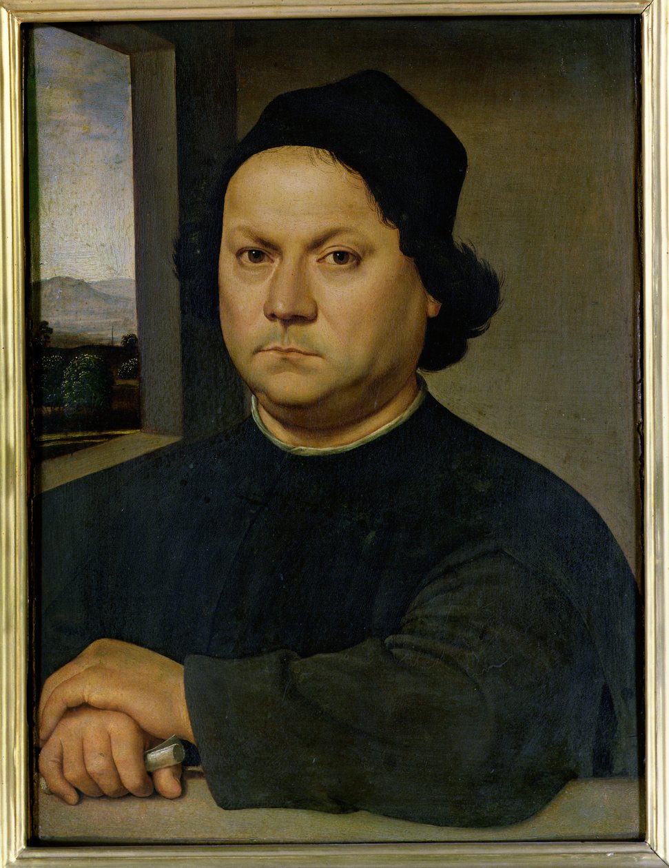 Peruginův portrét, asi 1504 (tempera na dřevě) od Raffaello Sanzio Raphael