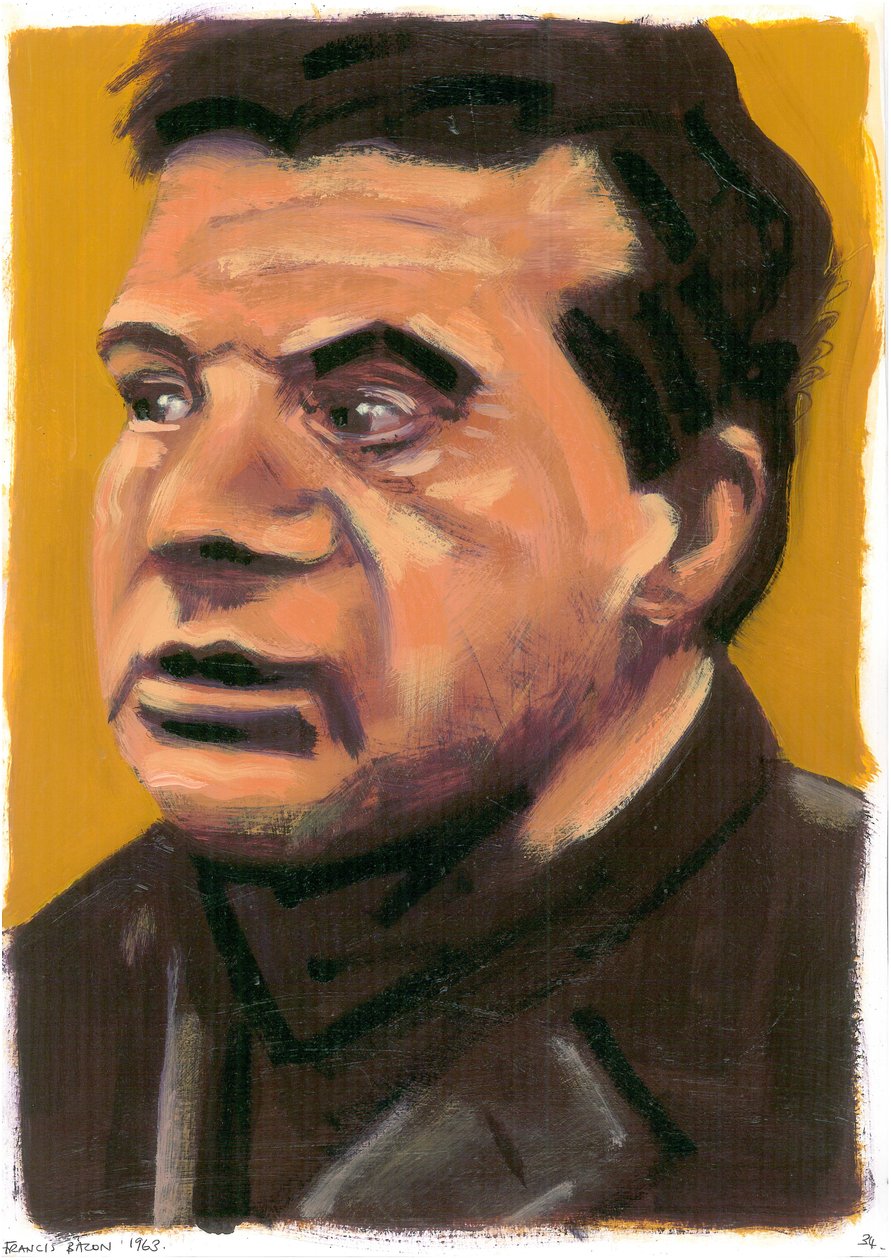 Francis Bacon, 2008 (olej) od Sara Hayward
