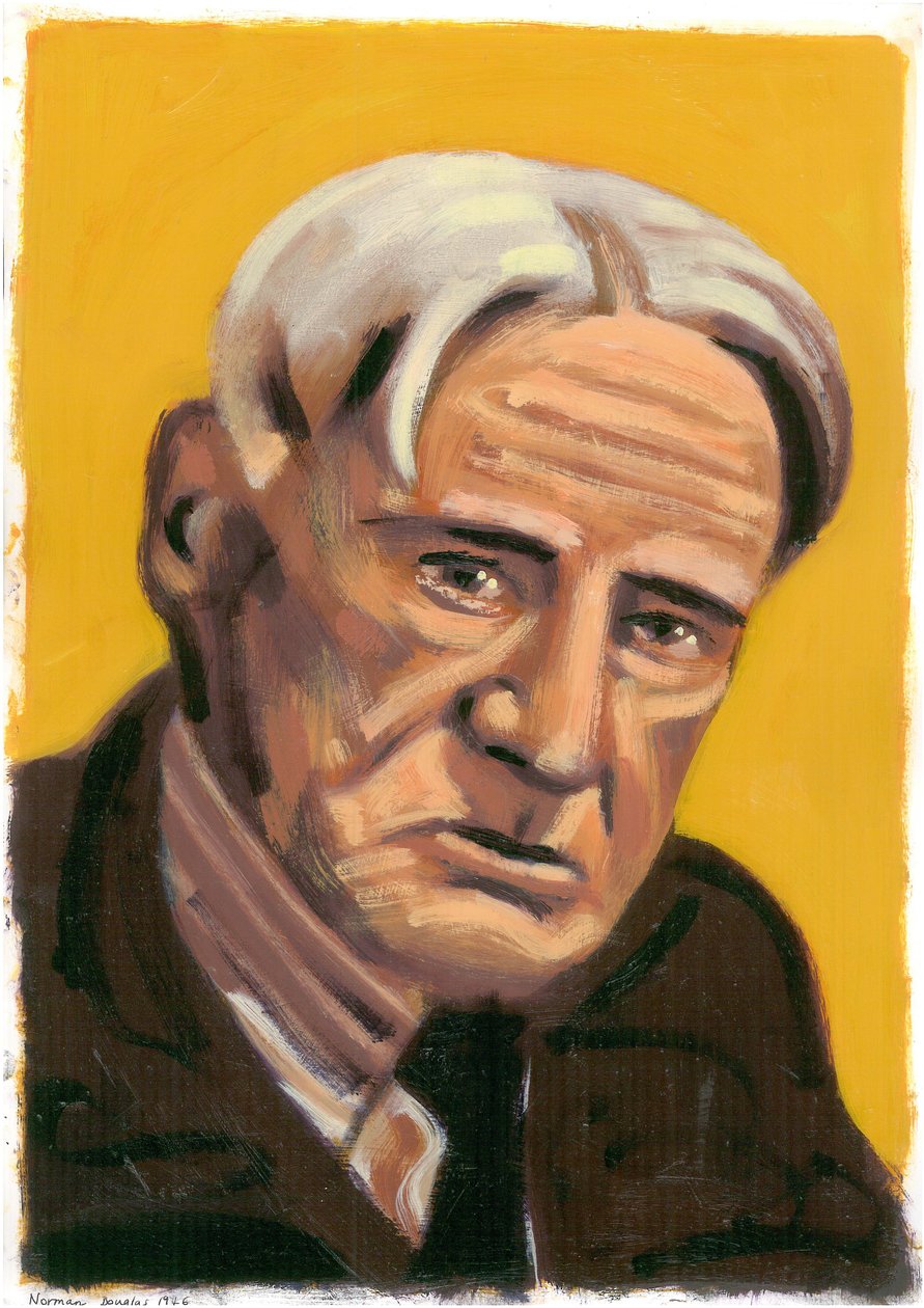 Norman Douglas, 2008 (olej na papíře) od Sara Hayward