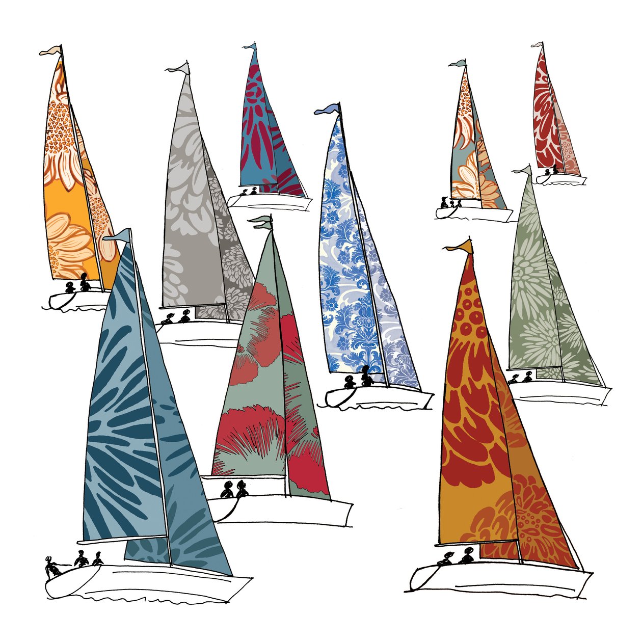 Regata, 2009 (digitální) od Sarah Hough