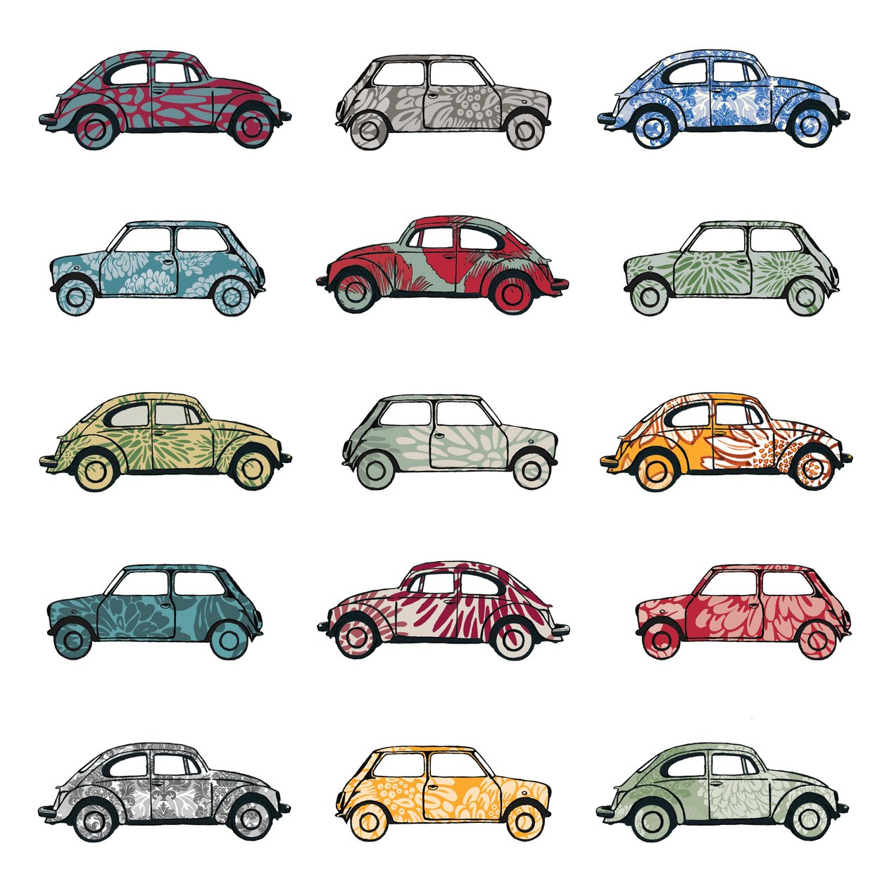 Dopravní zácpa, 2012 (digitální) od Sarah Hough