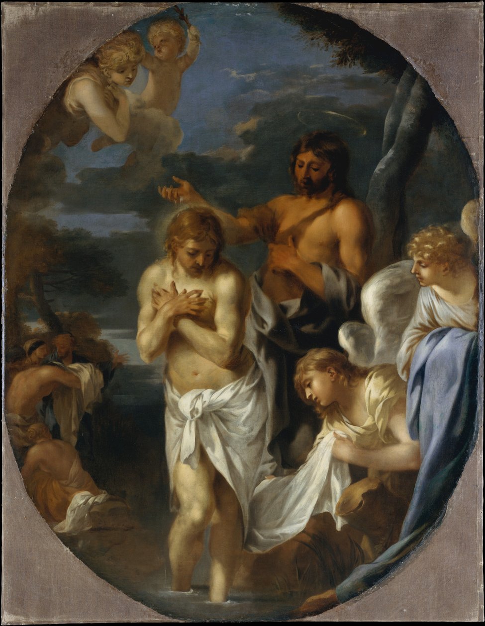 Křest Krista, ca. 1650. od Sébastien Bourdon