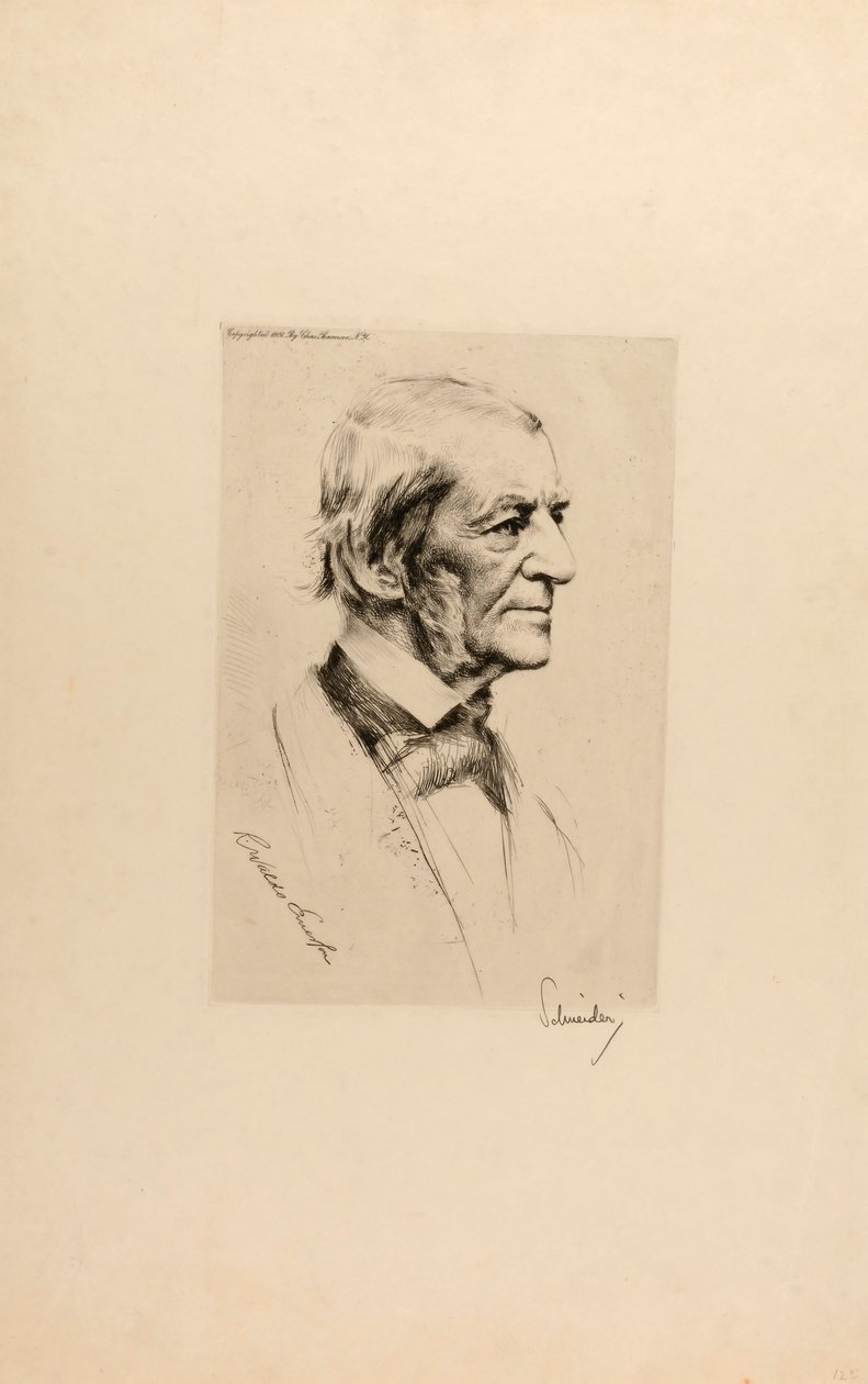 Ralph Waldo Emerson od Schneider, Otto J.