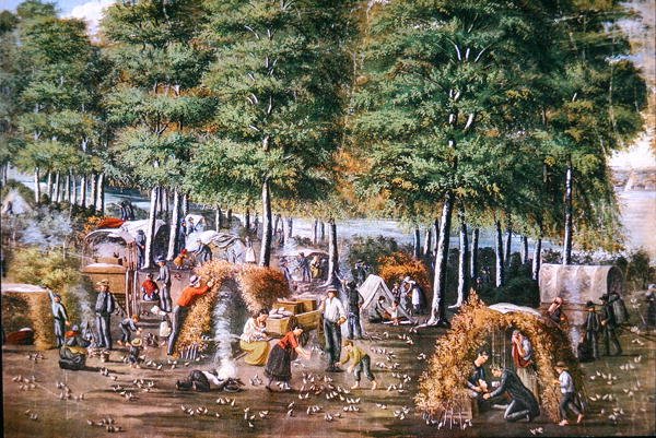The Miracle of the Quail (barevné lito) od School American