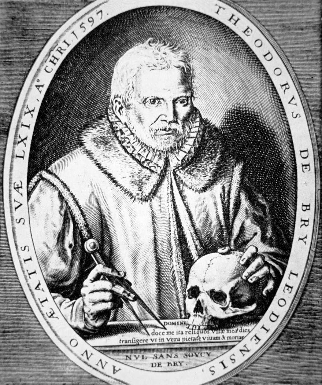 Theodore de Bry (litho) od School American